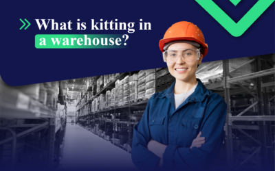 What is kitting in a warehouse?